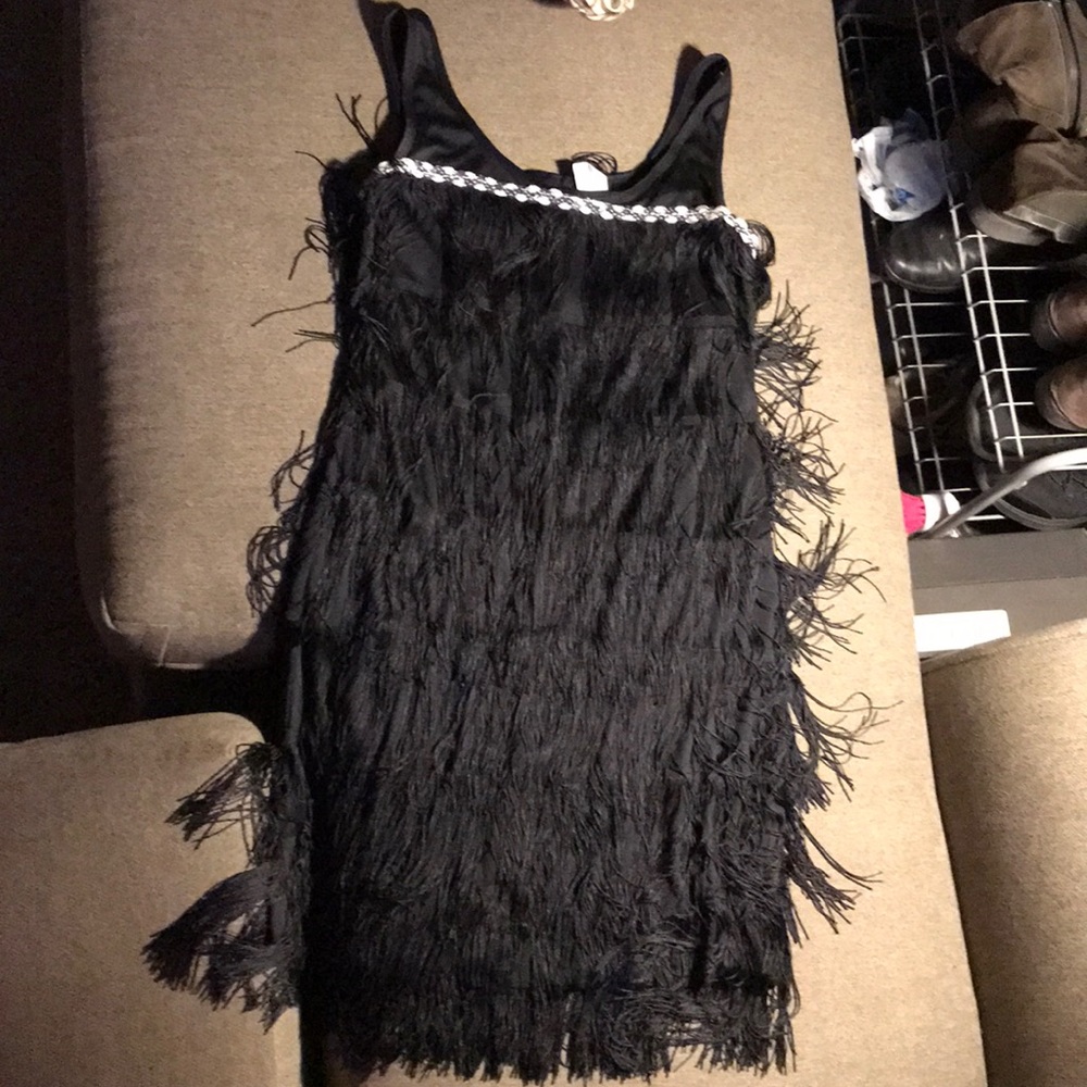 Flapper costume for Halloween
